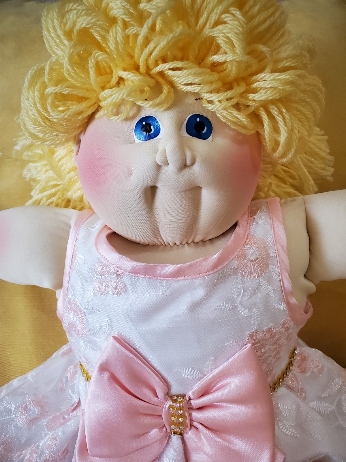 Cabbage Patch Kids Mt Yonah Edition *Signed *Papers Soft Sculpt Girl Doll