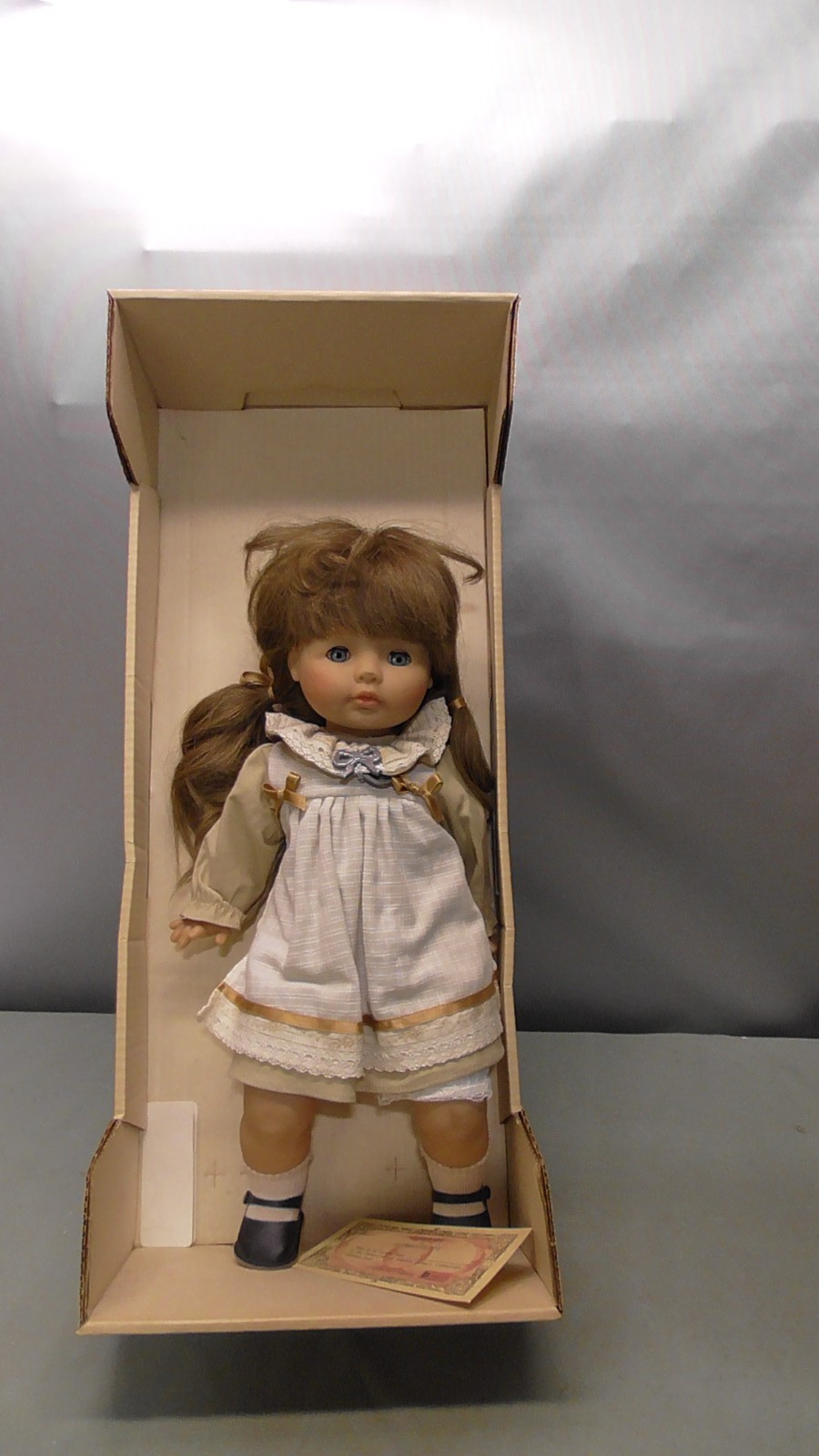 Vinyl doll Colette Original Outfit and Tag Brinn’s Denise West Germany