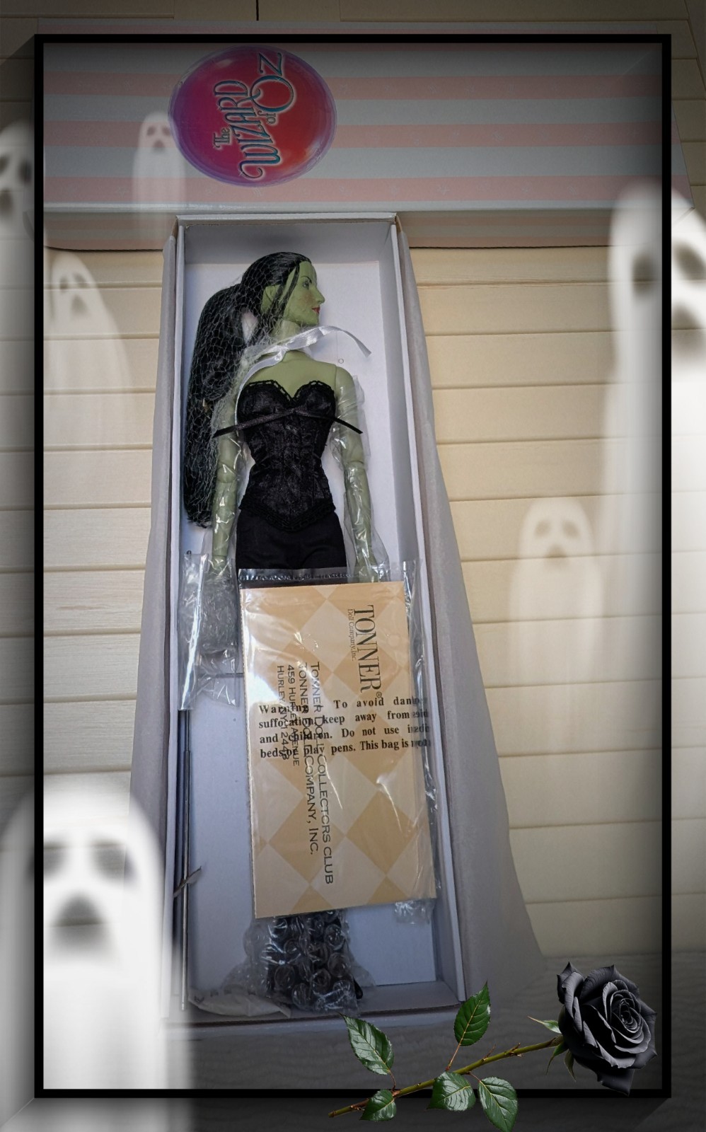 Tonner BASIC WICKED WITCH Wizard of Oz Doll (2005) NRFB -Open Edn: T5Z16D0W001