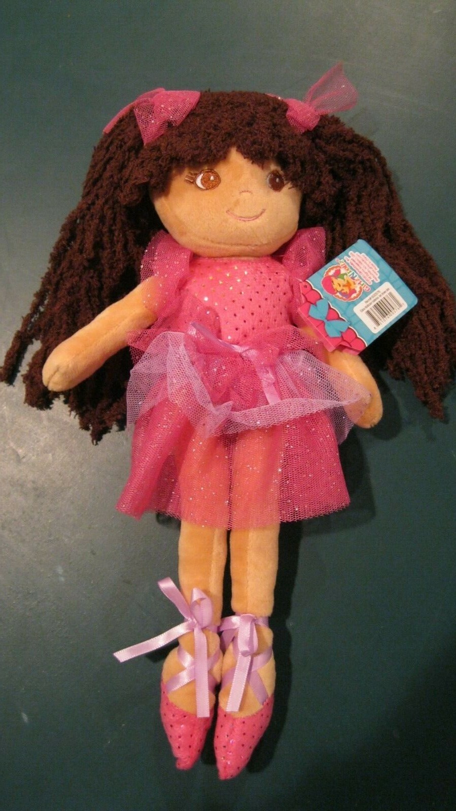 New Girlzndollz Huggable Plush Elana Ballerina Doll 14″