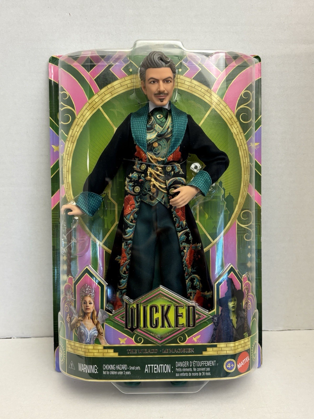 Wicked For Good The Wizard Doll Jeff Goldblum 2025 Walmart Exclusive