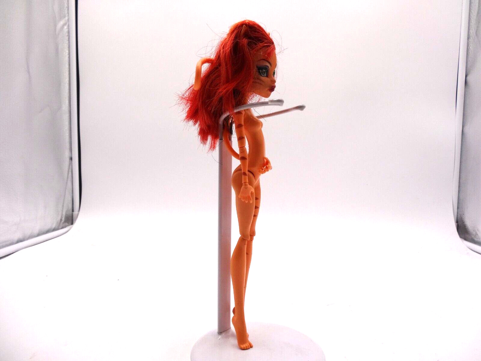 Monster High Toralei Stripe Doll Freaky Field Trip and Tail Nude Mattel 2011