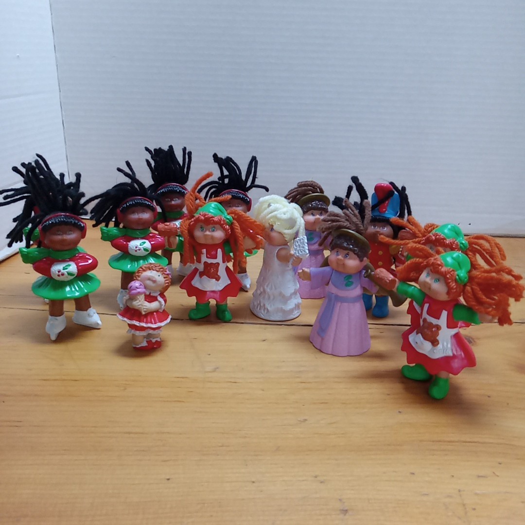 Cabbage Patch Kids Mini Dolls McDonald’s Toys Lot of 13 Vintage Vtg 90s