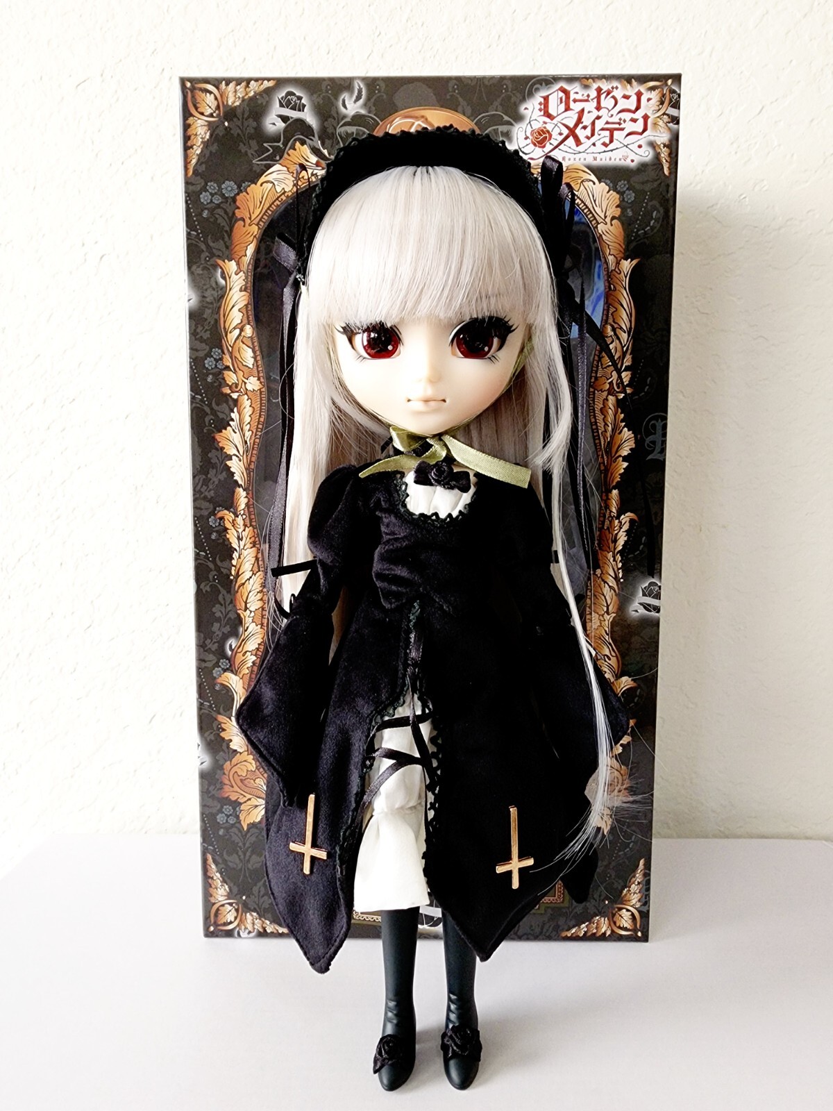 Pullip P-125 Suigintou Doll V2 2014 Rozen Maiden Open Box