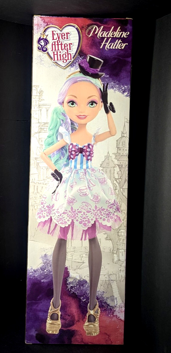 2016 Ever After High Madeline Hatter 28″ Doll New in Box