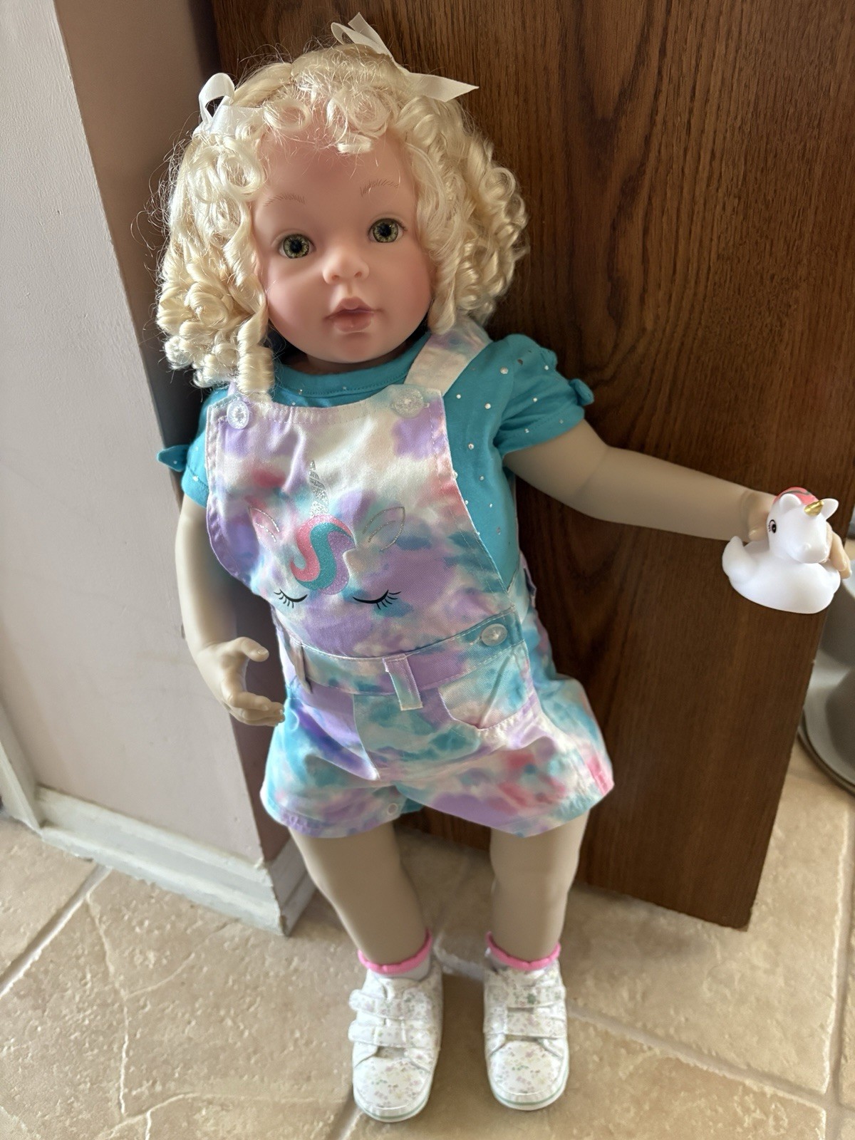 OOAK Pat Secrist Apple Valley 28″ Reborn toddler Girl Doll