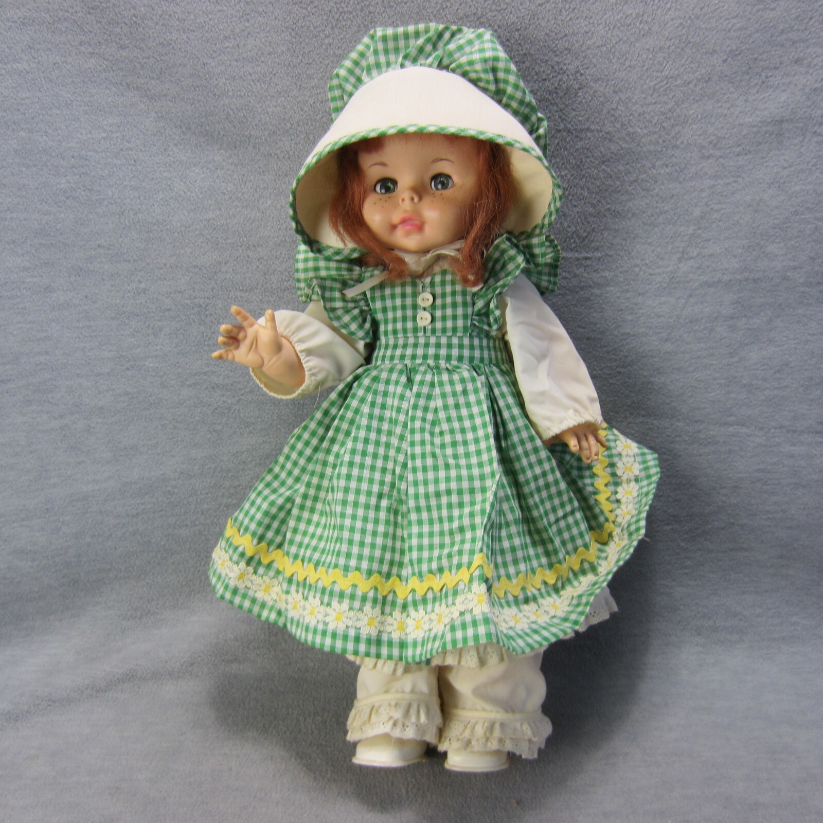 Vintage Sunshine Effanbee Doll Suzie Rooted Red Hair Sleepy Eyes