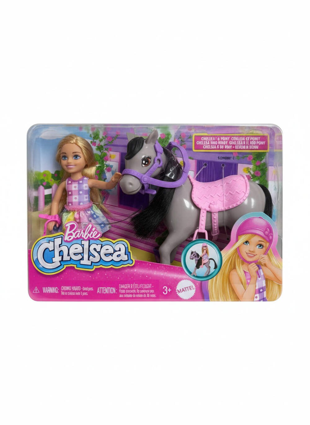 Mattel Barbie Chelsea and Pony Set HTK29 HTK29-9633