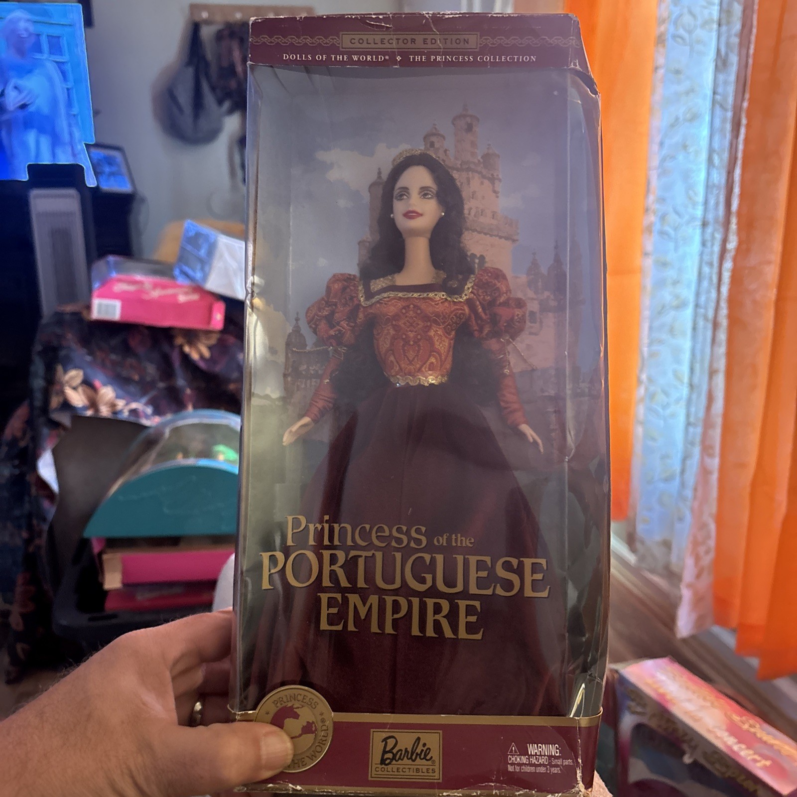 Mattel Barbie Princess of the Portuguese Empire Dolls of the World 2002 #newport