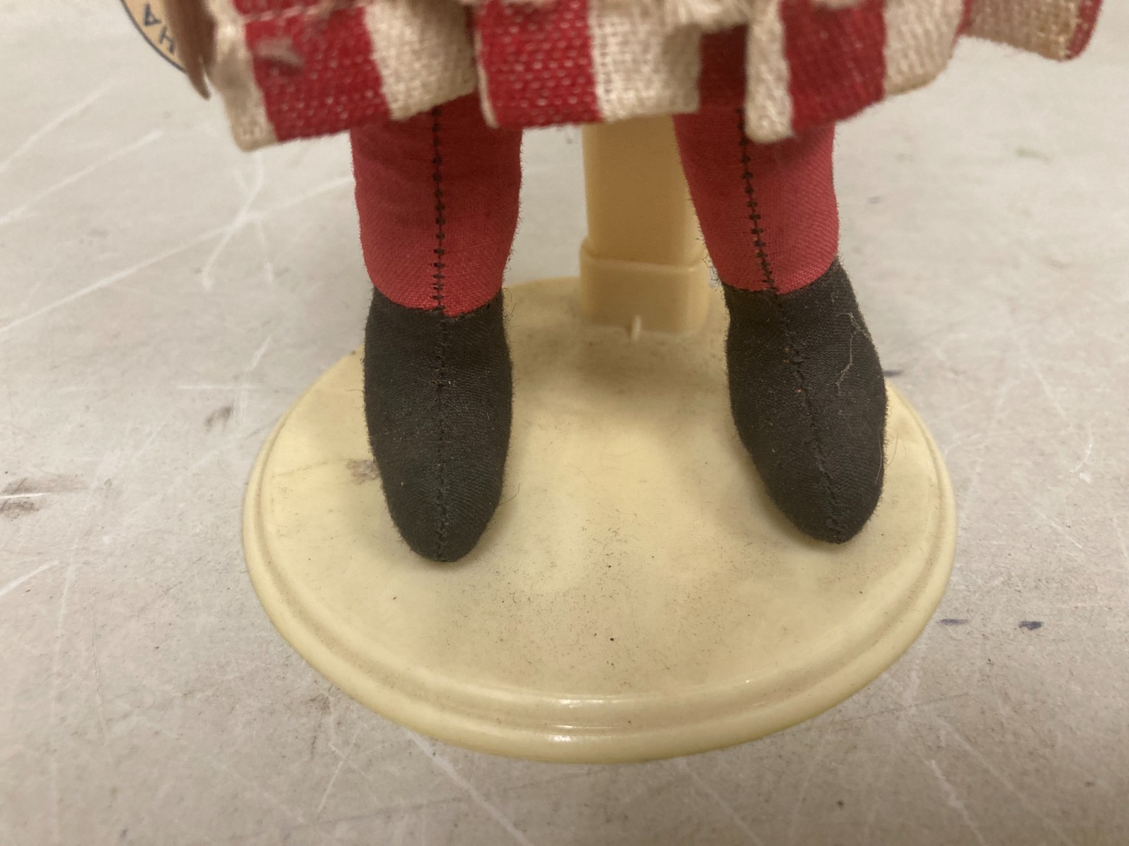 2X Vintage Martta Tuusula Cloth & Compo Cultural Ethnic Folk Doll Finland