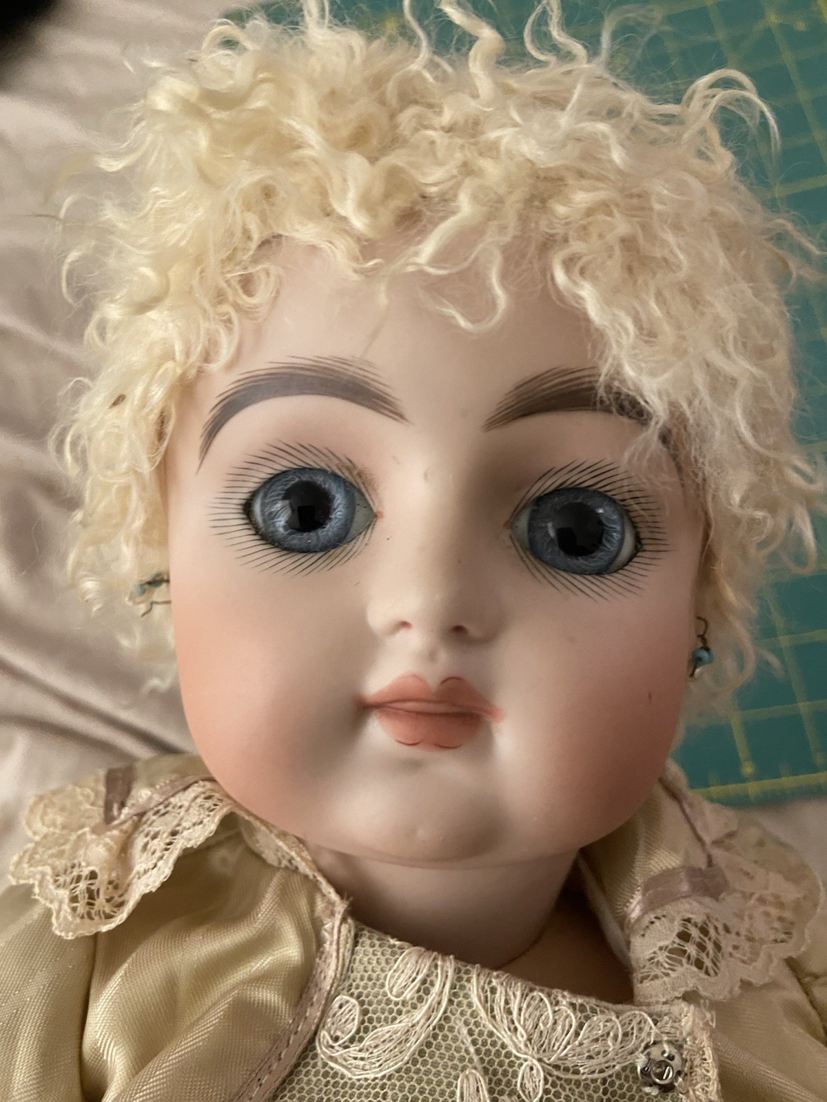 Rare Antique Doll Reproduction Made by Artist Barbara Ota