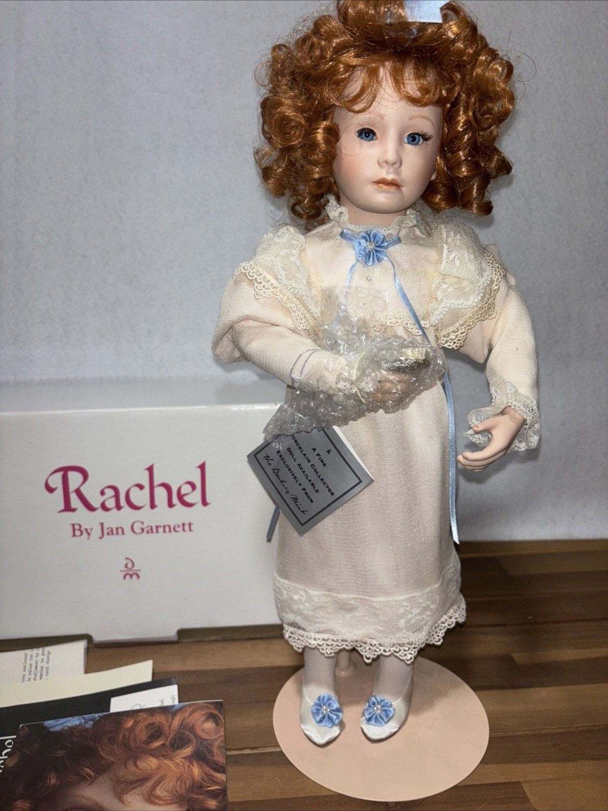 Danbury Mint “Rachel” Collector Doll  by Jan Garnett w Box/paperwork