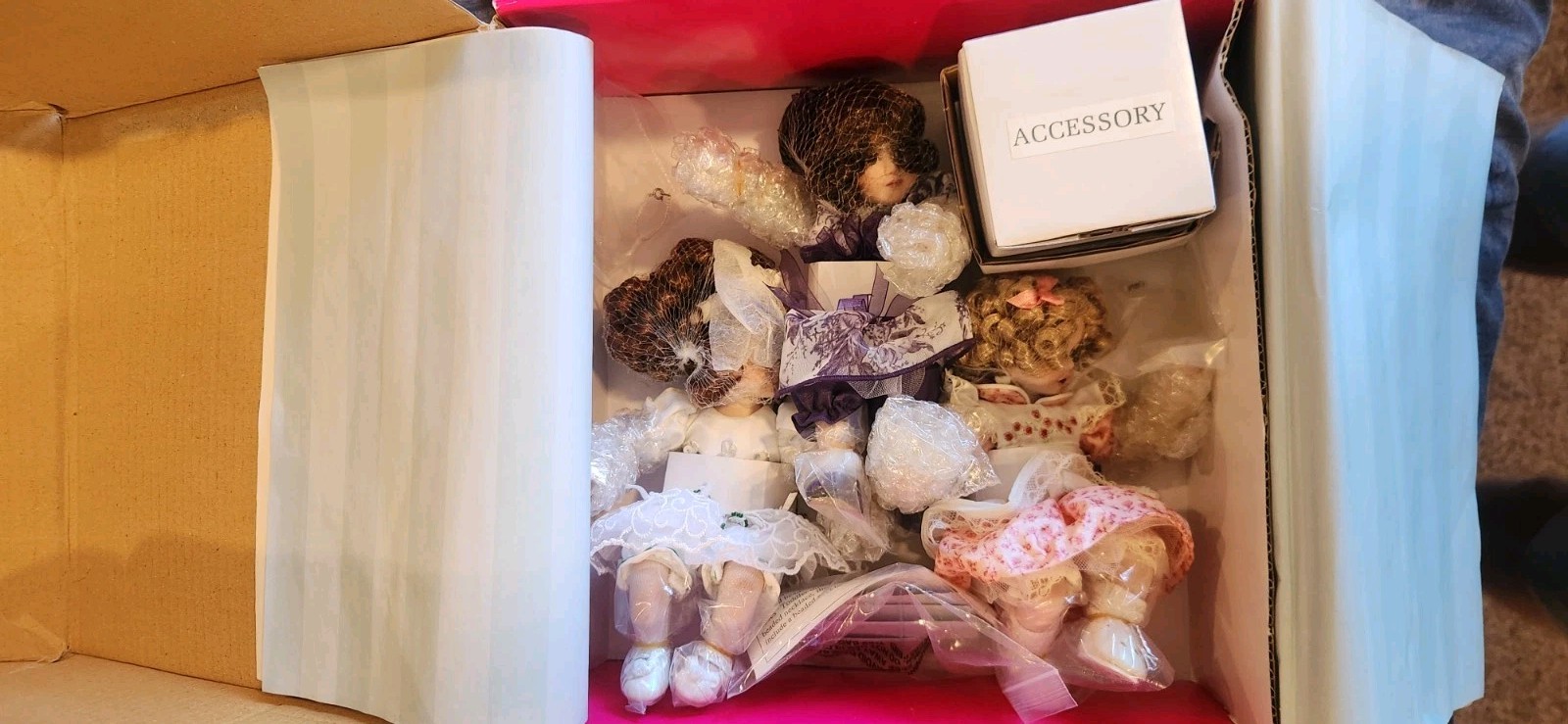 Marie Osmond Porcelain Doll Lot New.