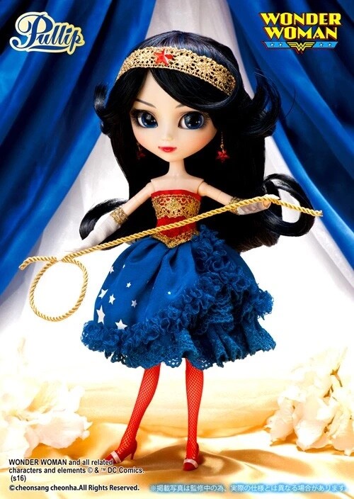 Pullip Doll SDCC 2016 Wonder Woman Dressy ver. P-172 Groove damaged Box