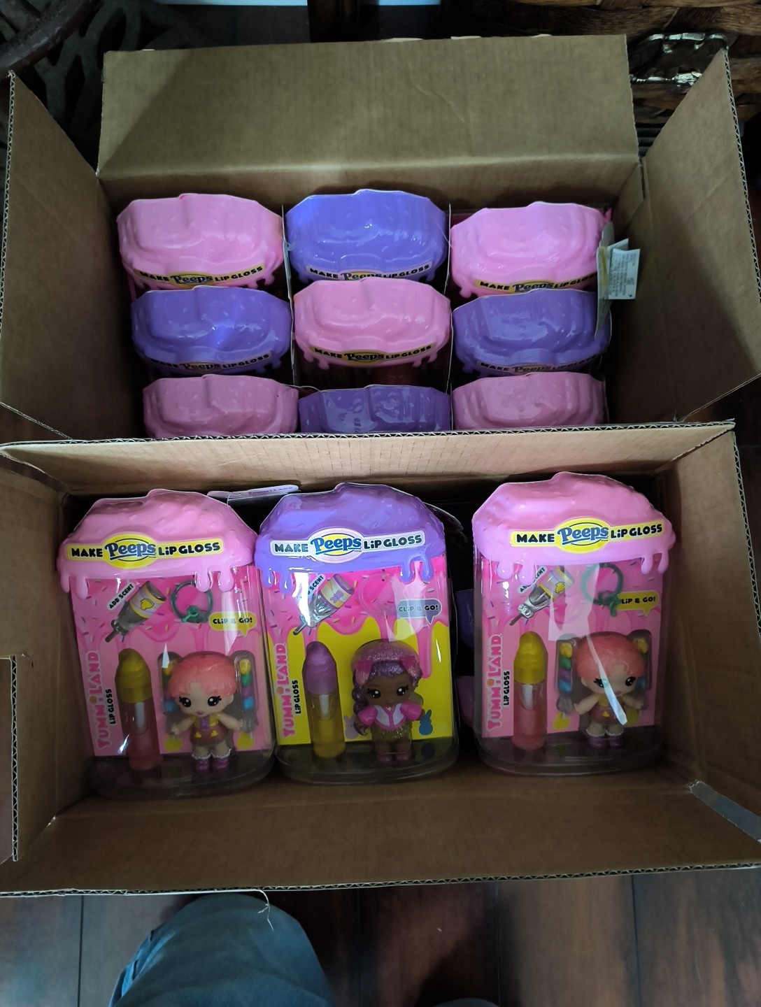 Yummiland x Peeps Lip Gloss Dolls with Scented Lip Gloss New Quantity