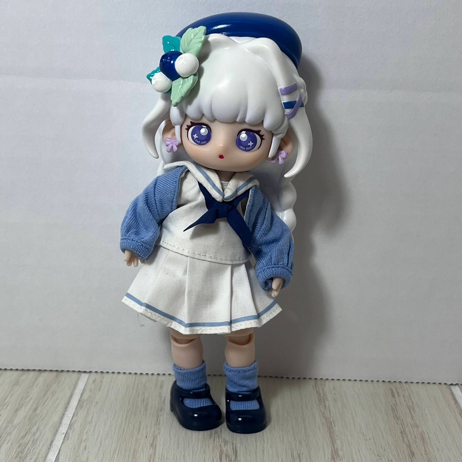 Simon Toys Teennar Sweetheart Campus BJD Series Doll Miss Blueberry Figure