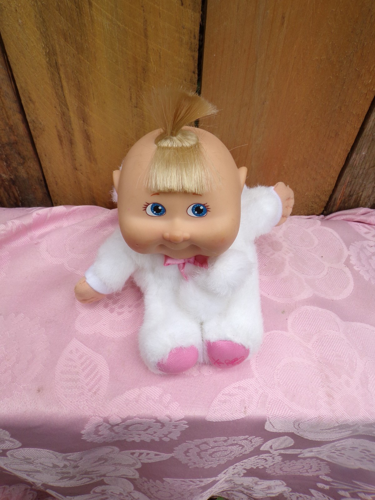 Cabbage Patch Baby LAMB plush doll 7″H 2008 Appalachian Artworks