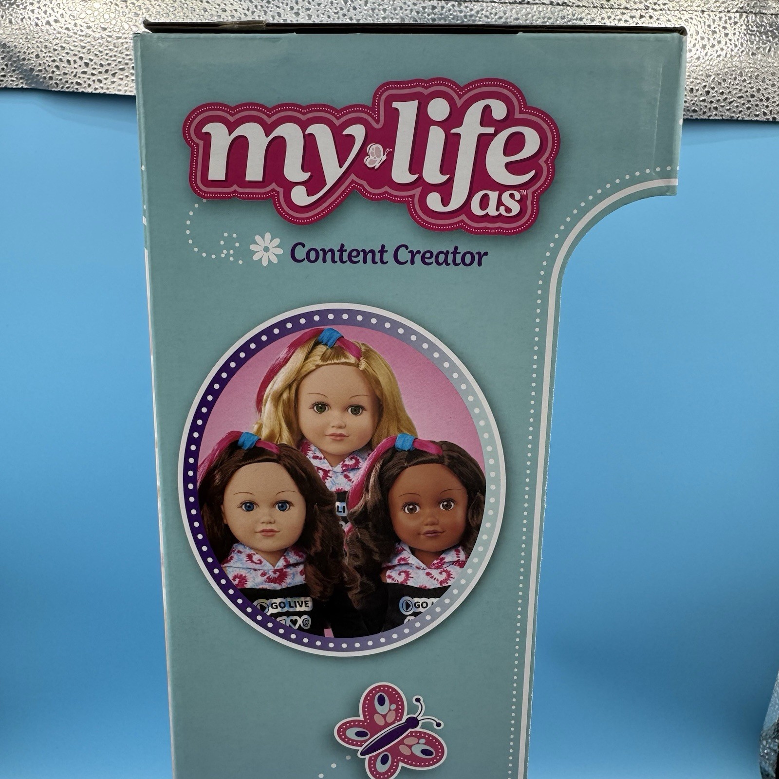 My Life As Poseable Content Creator Vlogger 18″ Doll, Dark Brunette Hair NEW ?