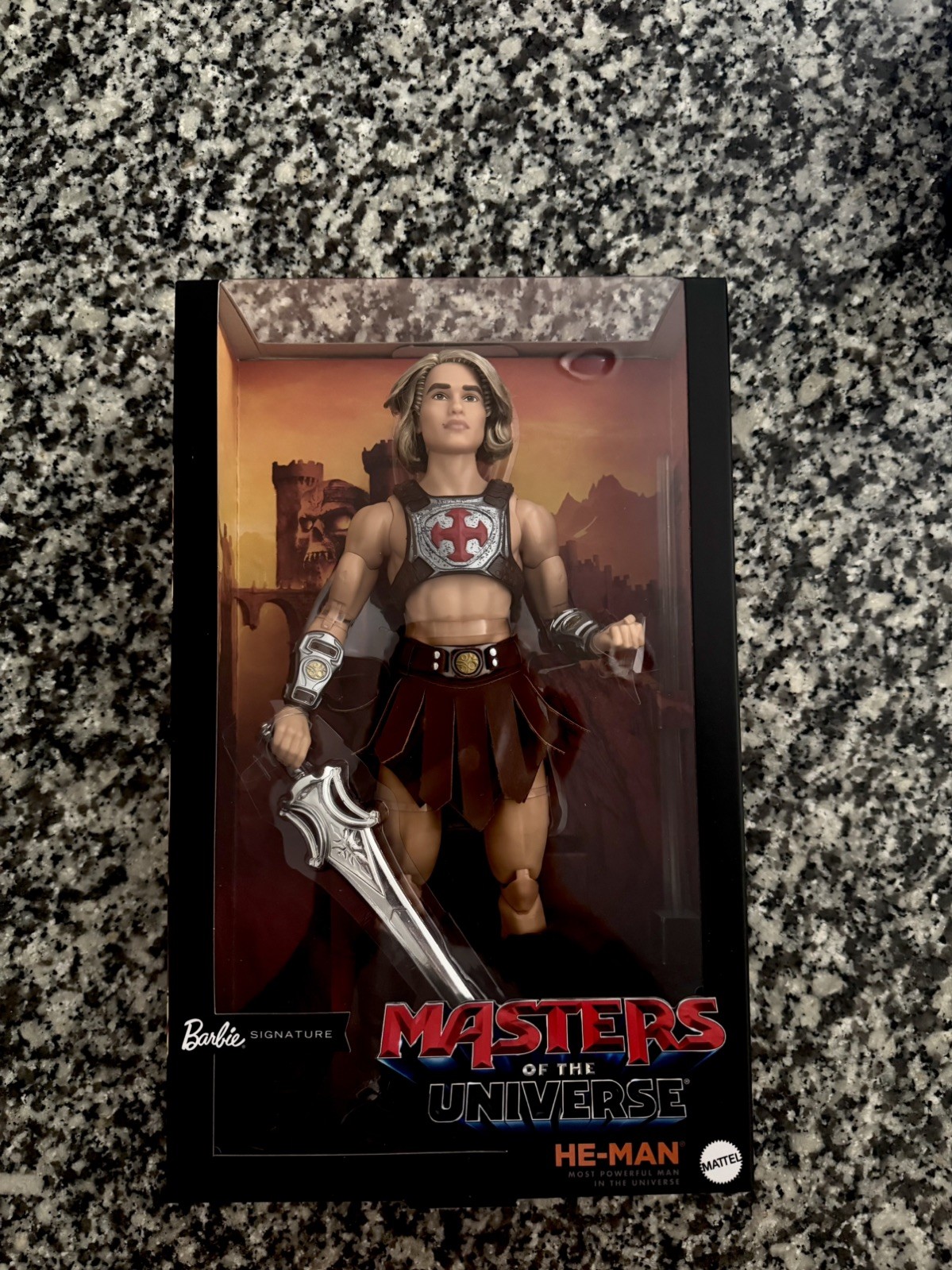 Barbie Signature Ken He-Man Collectible Doll in MOTU Movie Fashions