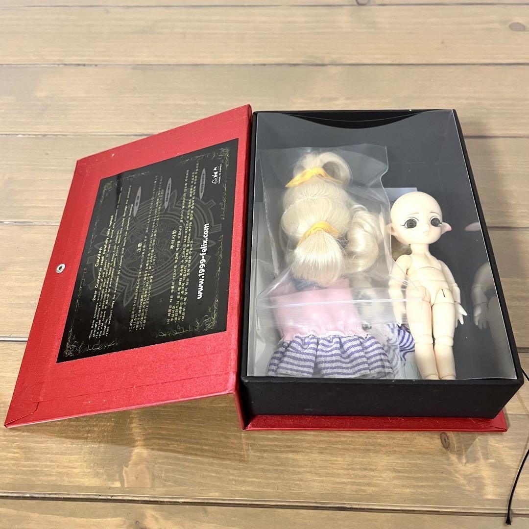 FELIX Brownie MOMO Fairy Ear Resin Doll Rare BJD Size 11cm Collectible Figure JP