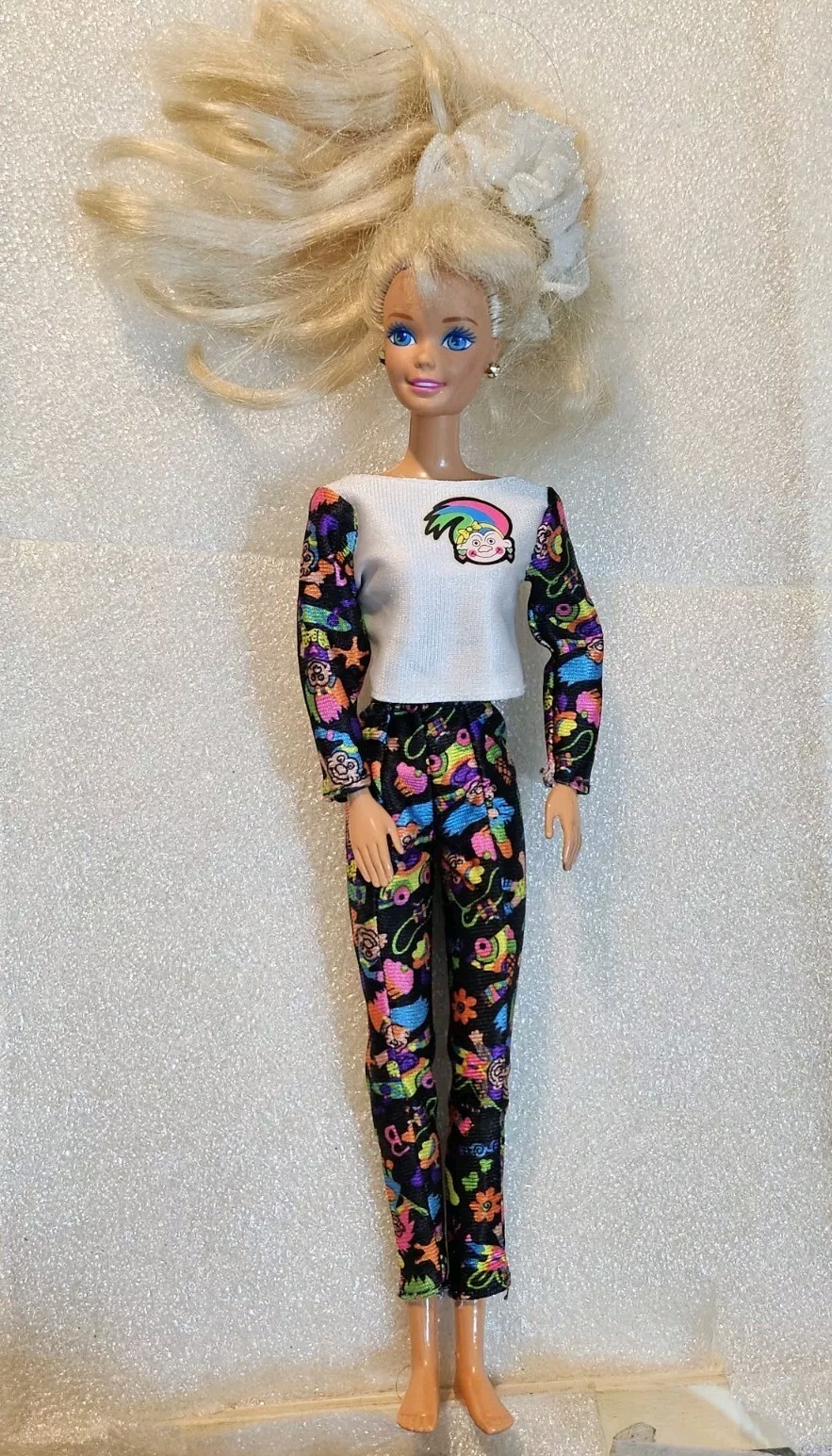 Vintage Barbie Troll Doll Mattel 1992 90s 1990s Outfit VGUC C406G