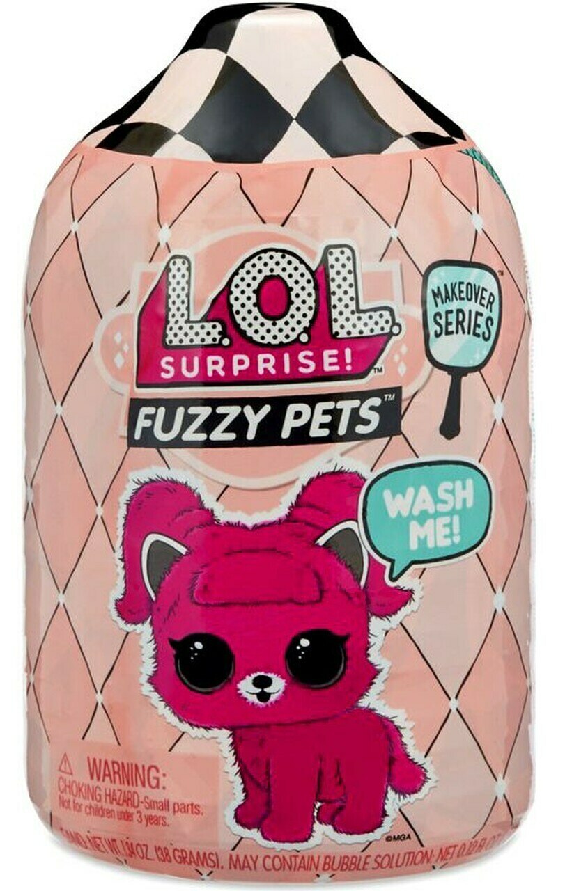 **NEW* LOL Fuzzy Pets Makeover Series 5 Wave 1 Washable Fuzzy Pets -7 Surprises