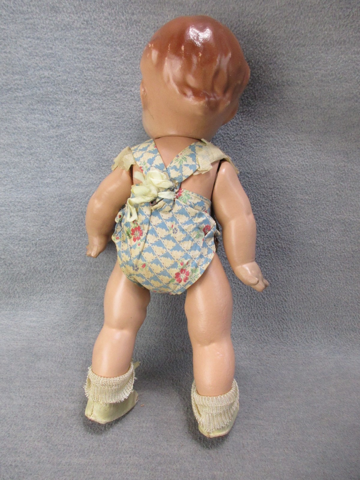 Scootles Doll Rosie Oneil Composition 1920-40s Antique in Orig Outfit RESTRING