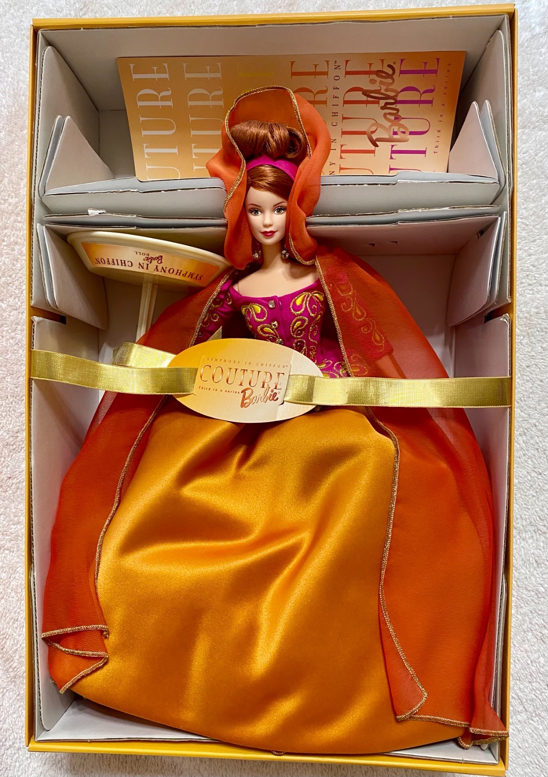 Barbie Doll ~Couture~ Symphony In Chiffon 3rd In Series ~Limited Ed~ 1997 NRFB