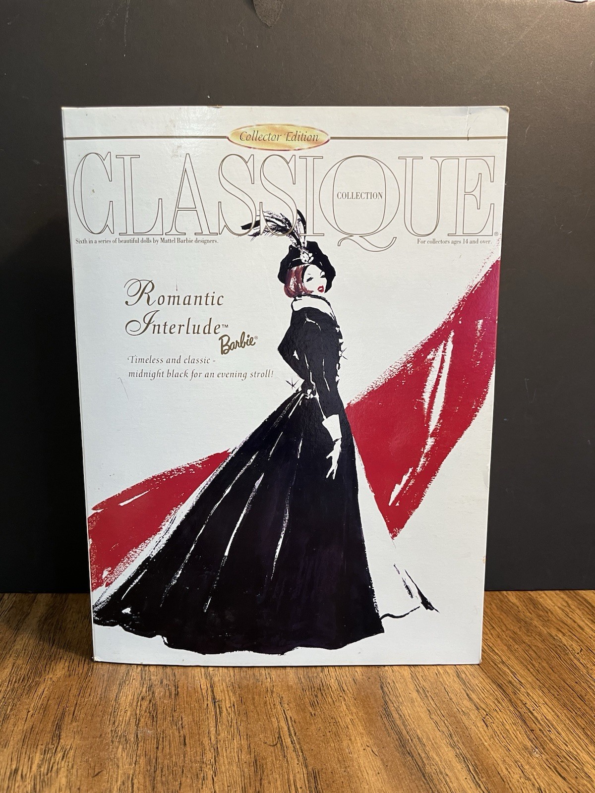 1995 Classique Collection-Romantic Interlude Barbie, Has Rooted Eyelashes NIB