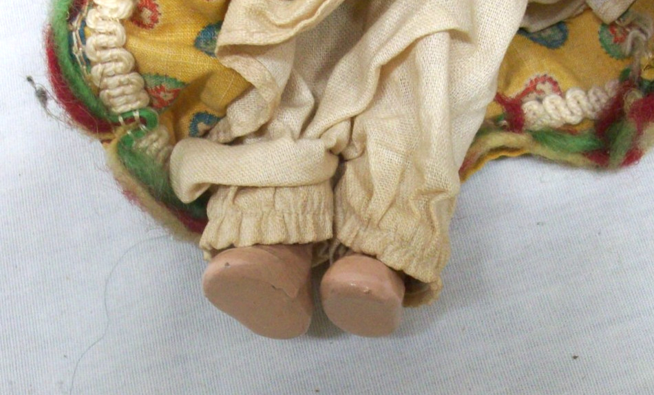 Vintage Composition Doll from Mexico, 8″ Tall in Good Condition