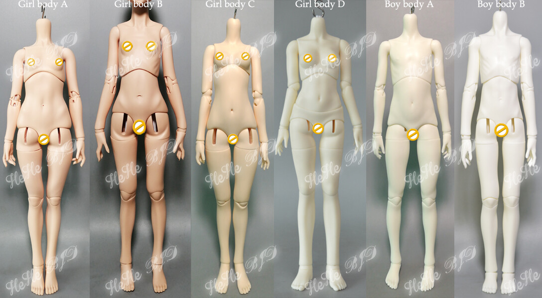BJD 1/4 Scale High Quality Ball Joined Doll Body MSD Puppe Base Doll