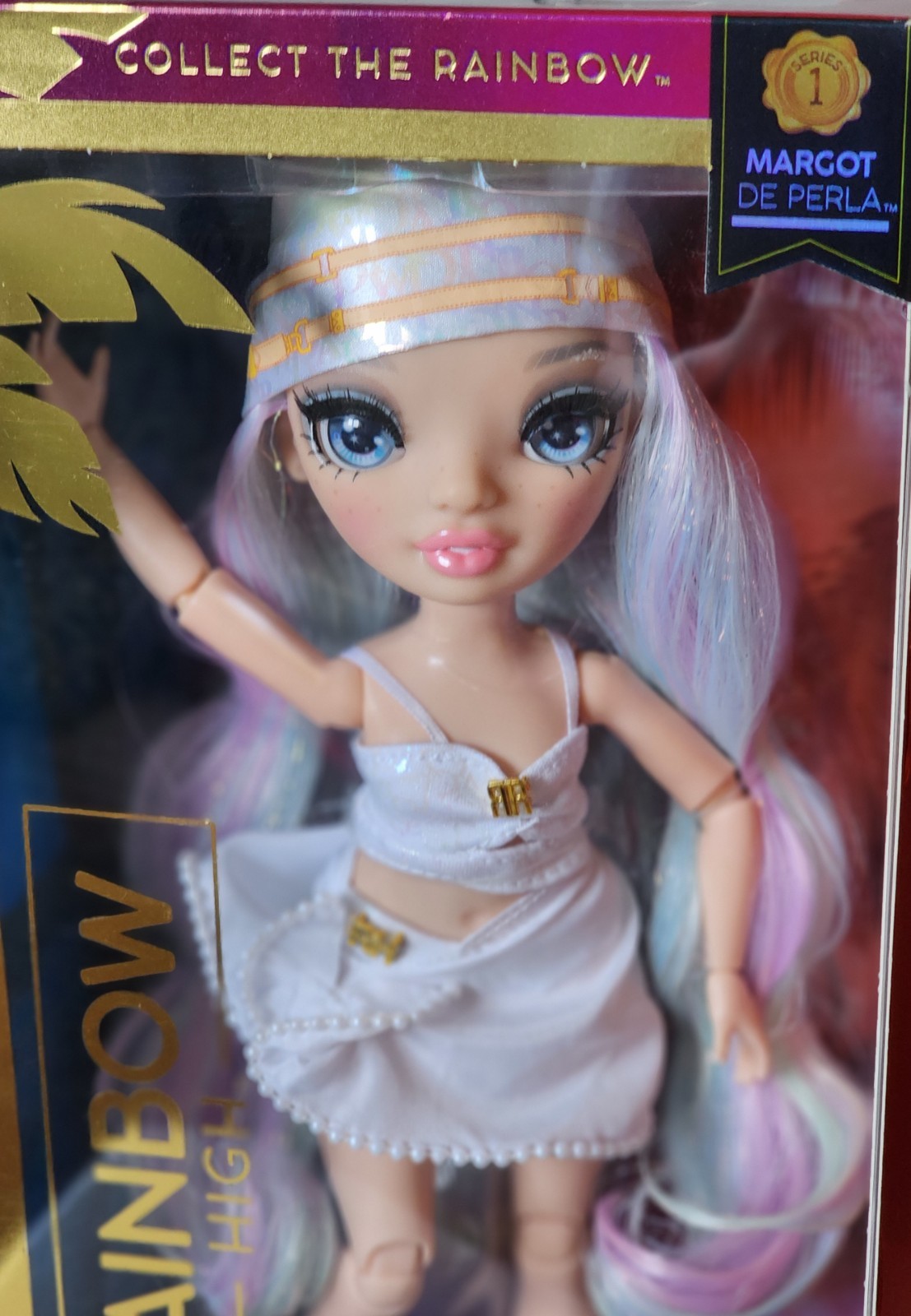 MARGOT DE PERLA Rainbow High Pacific Coast Fashion Doll Opal Pool 578406