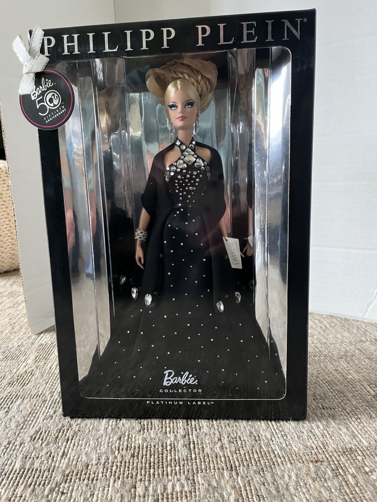 Barbie PHILIPP PLEIN Platinum Label Doll 50th Anniversary Swarovski 2009 N6601