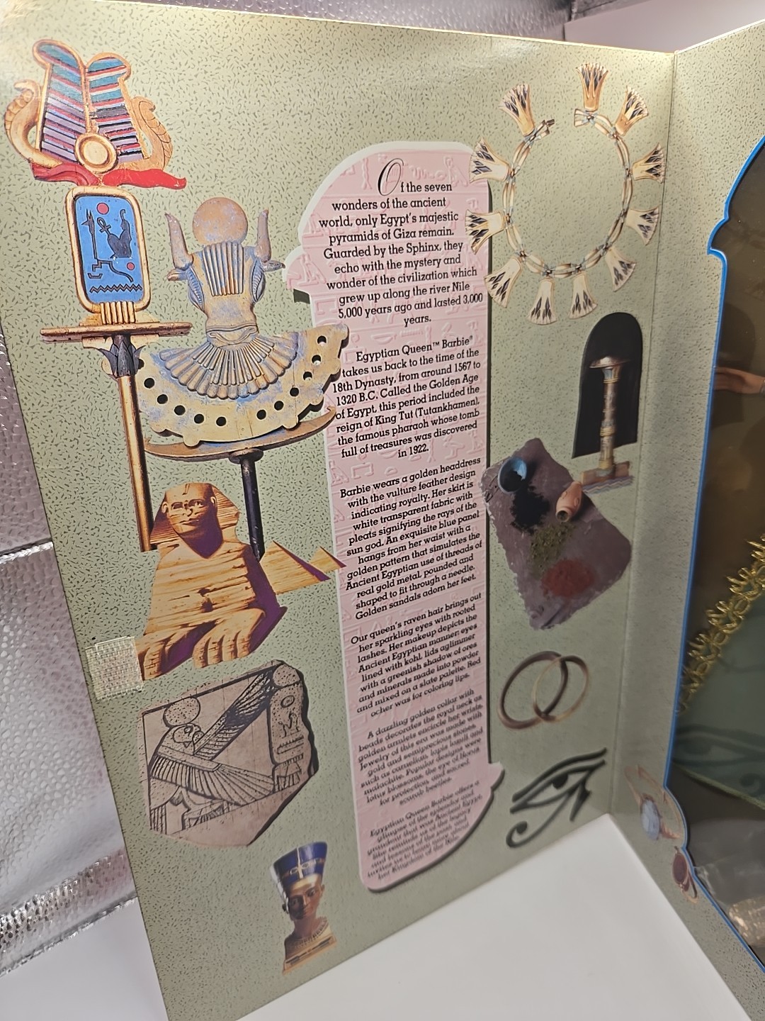 Mattel Barbie Great Eras Collection Egyptian Queen Doll, 1993 Edition NRFB