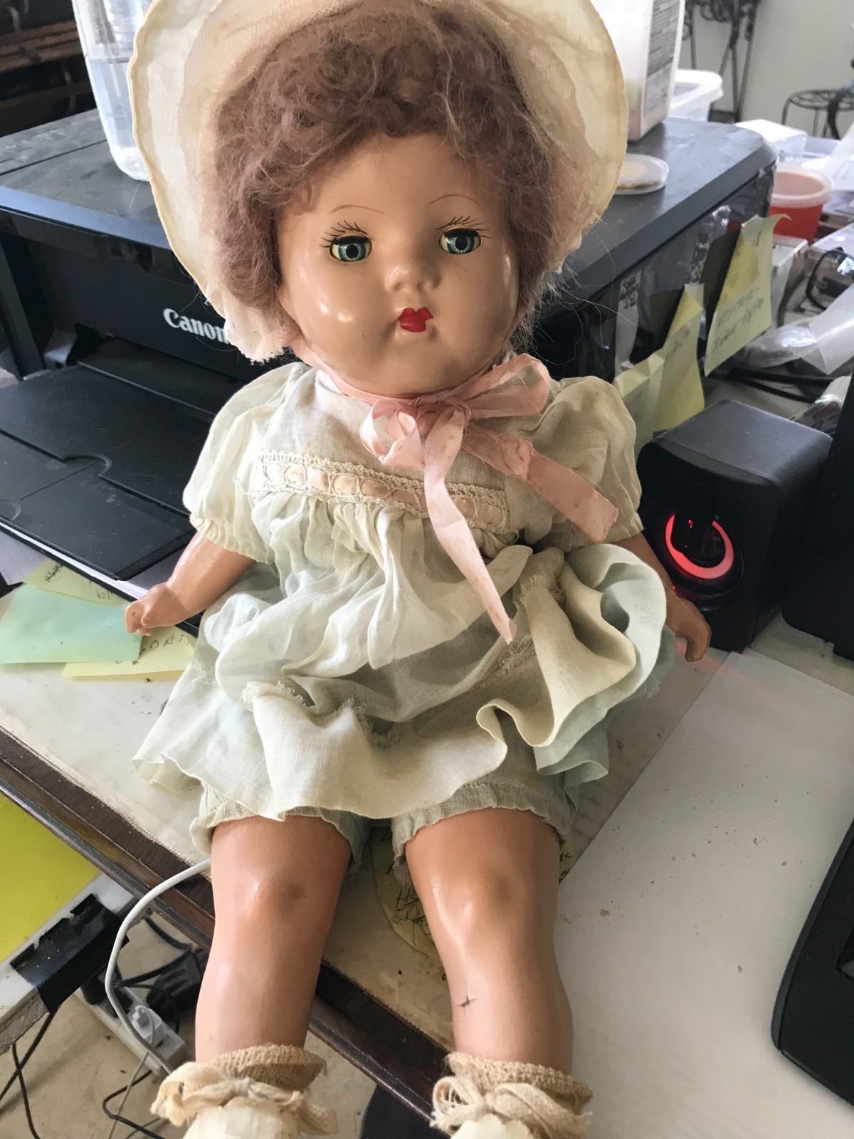 Vintage 1949 doll most closely matches Effanbee or Ideal