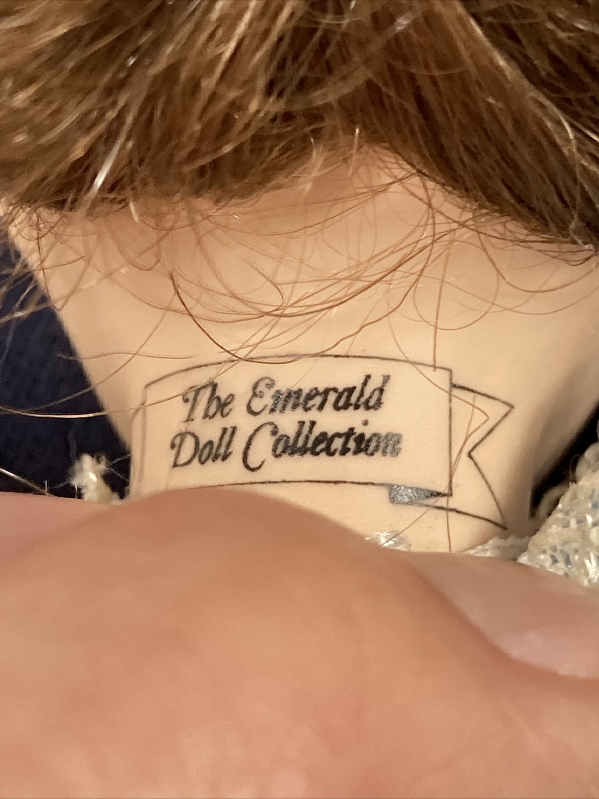 VINTAGE “EMERALD DOLL COLLECTION” 7.5” PORCELAIN DOLL-RARE
