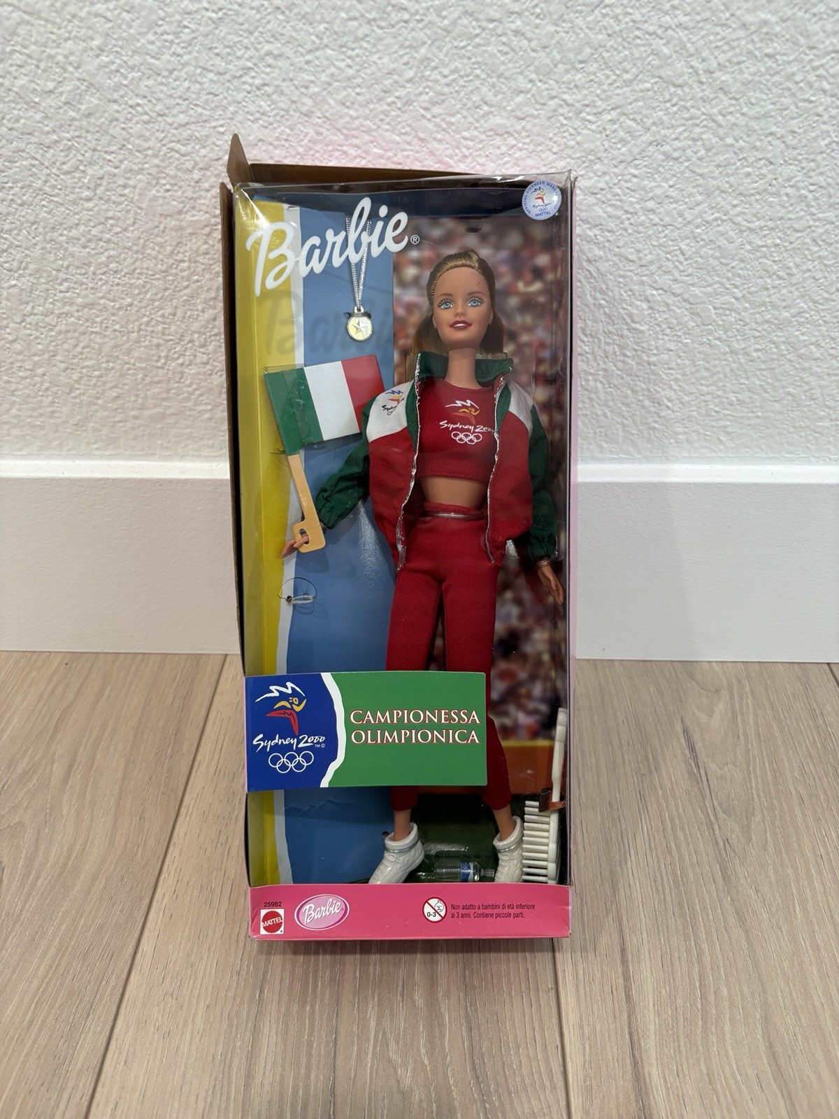 Mattel Sydney 2000 Olympics Barbie Mexico Aficionada Olimpica Doll 26052