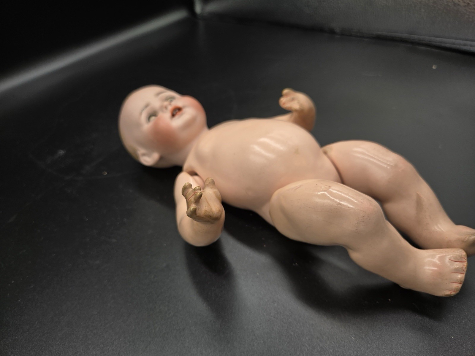 J.D. Kestner “Baby Jean” Solid Dome Bisque Antique Doll 10”