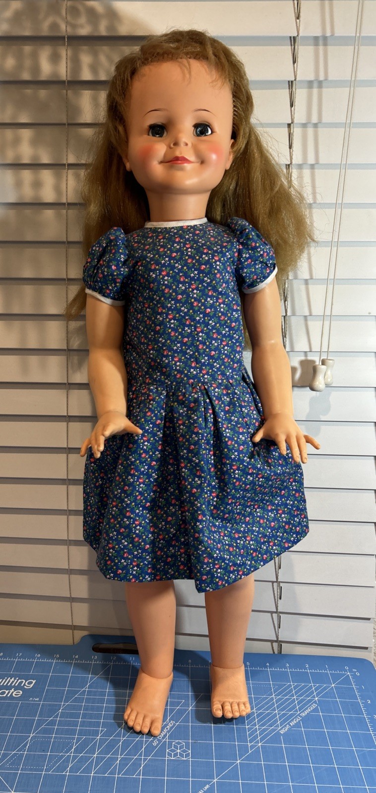 Miss Ideal Terri Twist Doll By Ideal 28” From 60’s Beautiful