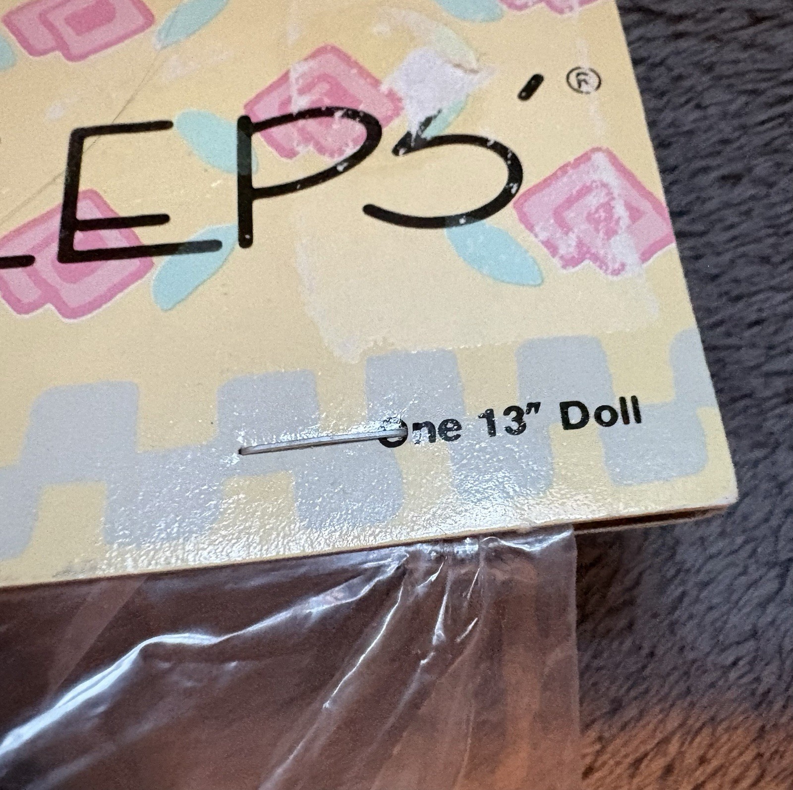 Vintage Just For Keeps Classic Doll 13″ Lt brown Hair BDB1001-052 Sealed