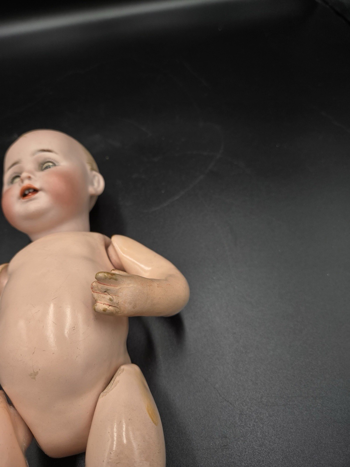 J.D. Kestner “Baby Jean” Solid Dome Bisque Antique Doll 10”