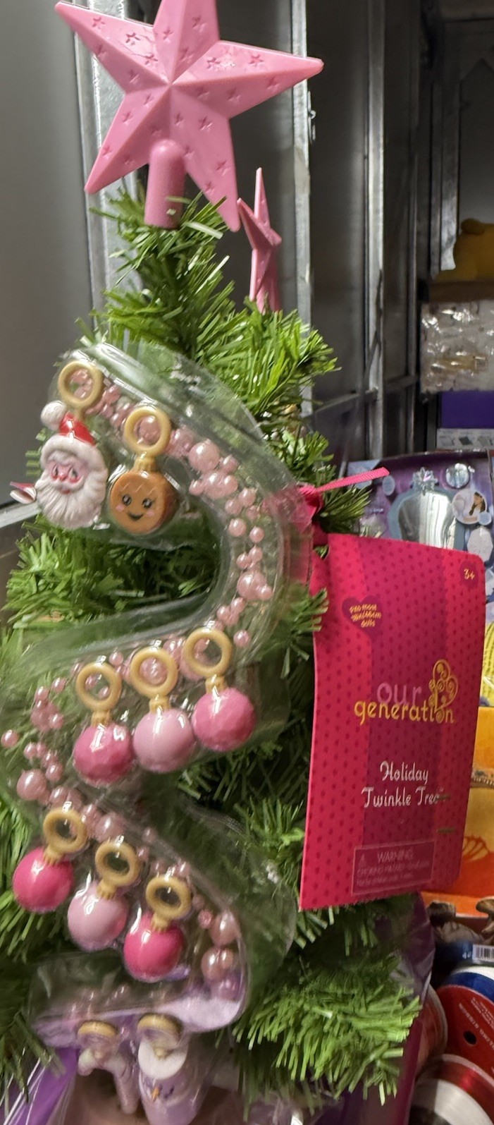 Our Generation Holiday Twinkle Christmas Tree New Green For American Girl Dolls