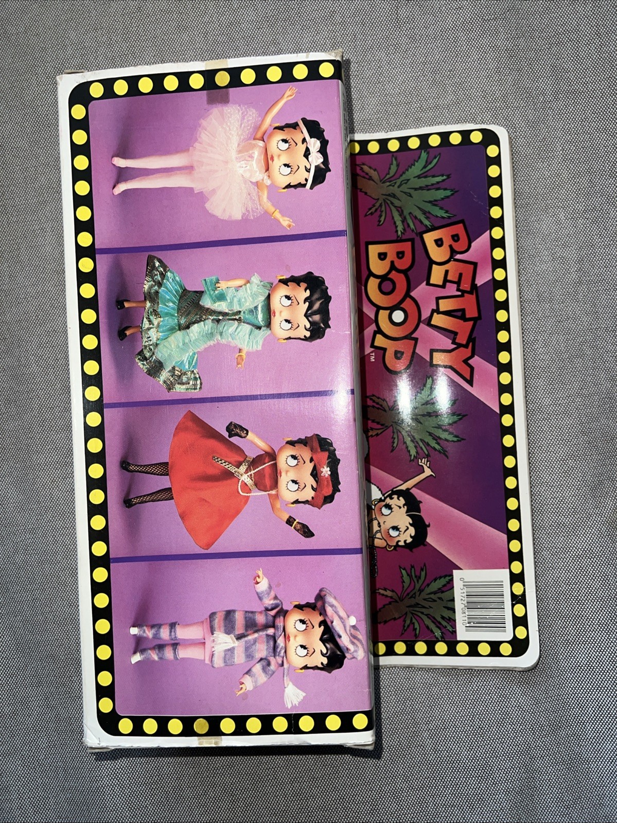 NEW BETTY BOOP FASHION DOLL 12″‘ 1986 KING FEATURES SYNDICATE MARTY TOY VINTAGE