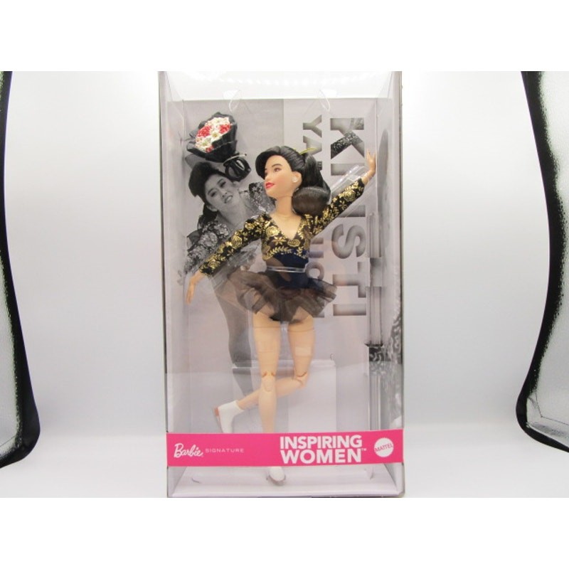Barbie Signature Inspiring Women Series Kristi Yamaguchi Doll Figure