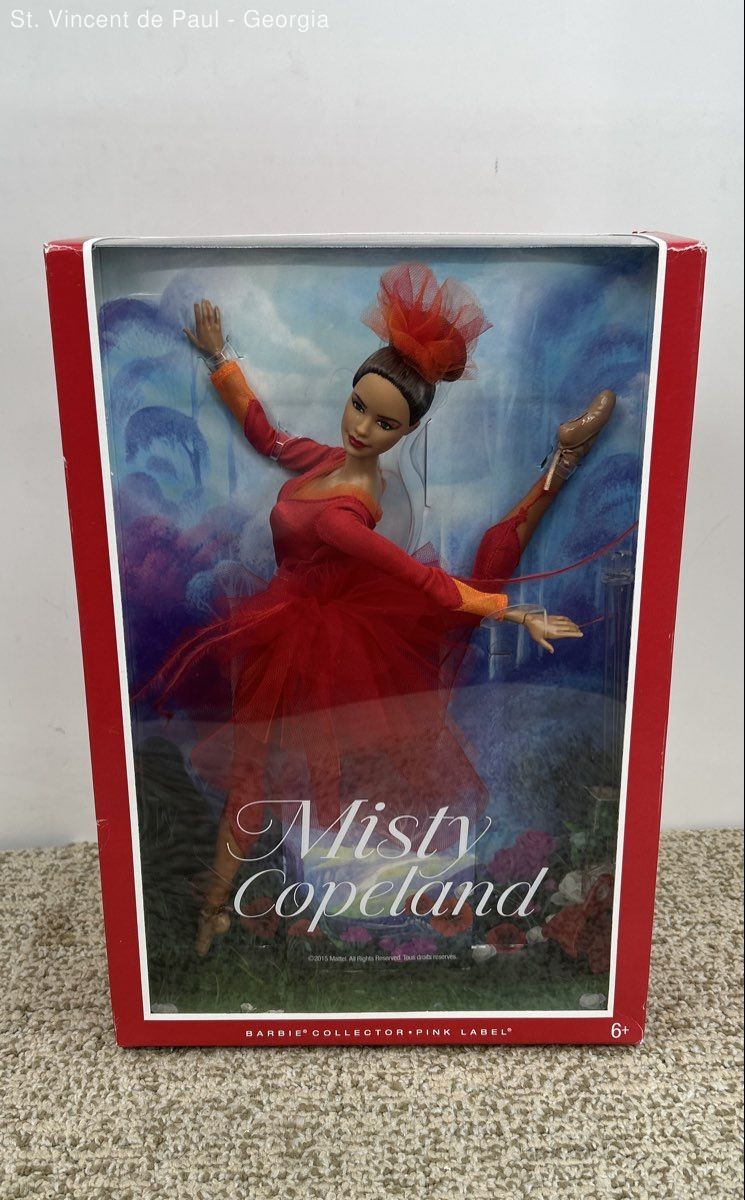 Barbie Collector Misty Copeland Pink Label Barbie 2015 DGW41 Brand New NRFB
