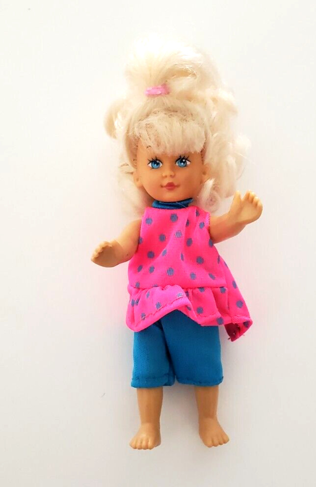 Barbie Kelly Doll Clone Kid Core 3 Inch 1990’s