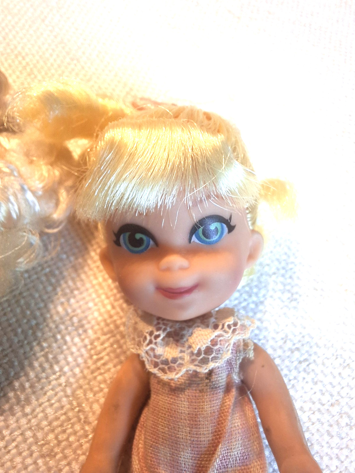 Vintage 1965 Mattel Liddle Kiddle Biddle Bo Peep & Sheep