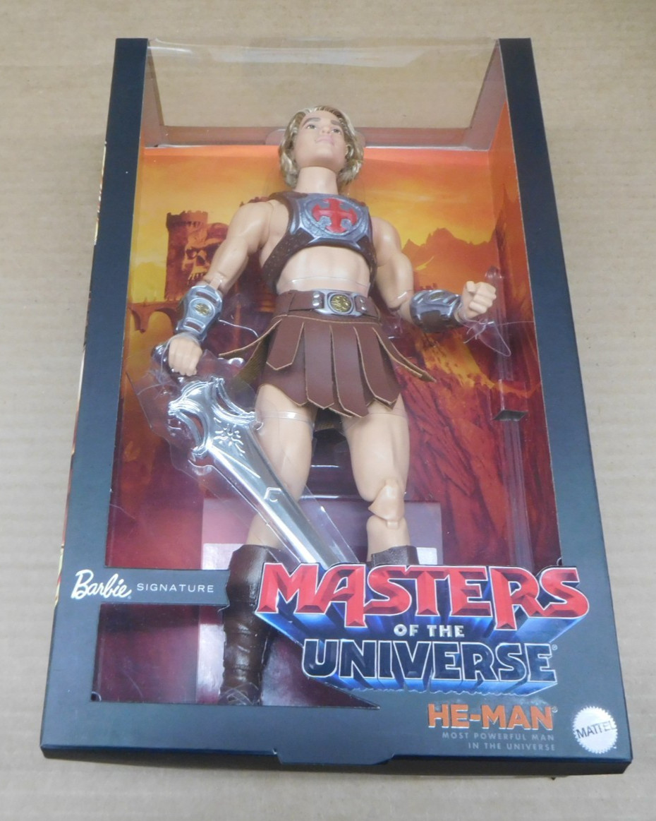 Masters Universe He-Man Barbie Signature MOTU Mattel Collector Doll Figure Movie