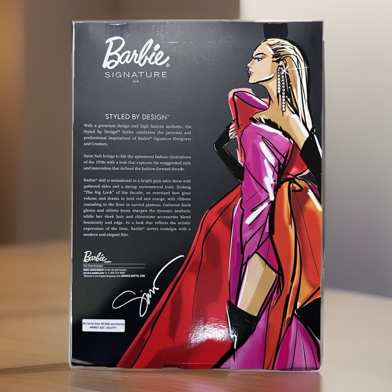 Barbie styled By Design ~ Designed By Sium Noh HRM31 NRFB New ???