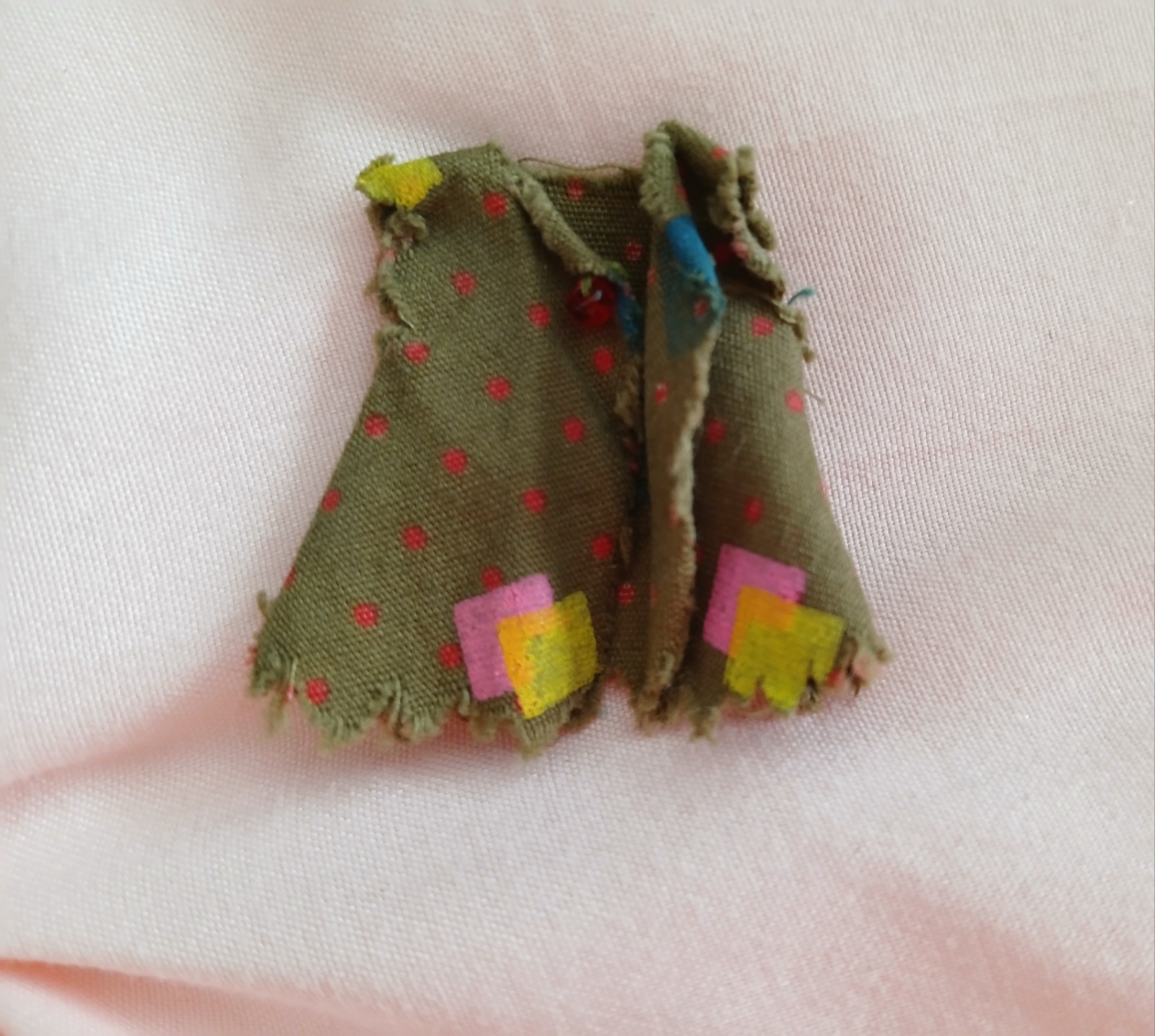 POOR OUTFIT for Mattel 1967 Liddle Kiddle Storybook Cinderiddle●Good Used Cond.